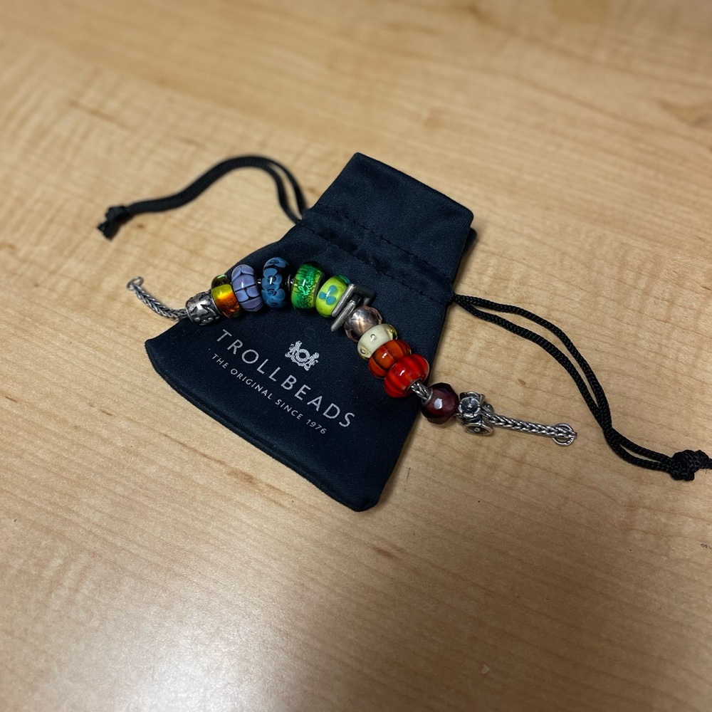 Genuine Troll Beads Bracelet